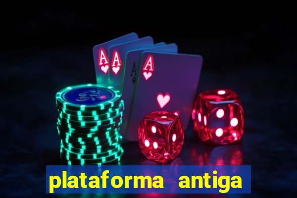 plataforma antiga de jogos